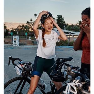 Cropped Rapha t-shirt